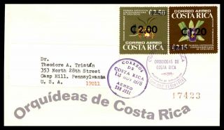 Mayfairstamps 1978 Costa Rica Fdc First Central American Exposition Of Orchids F