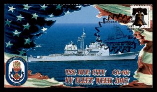 Dr Who 2007 Uss Hue City Navy Ship Fleet Week Ny Picture Envelope C133714