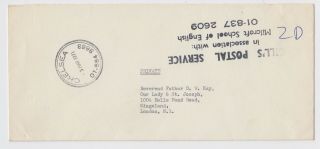 1971 Postal Strike Cover Chelsea Gill’s Postal Service - Milcroft School