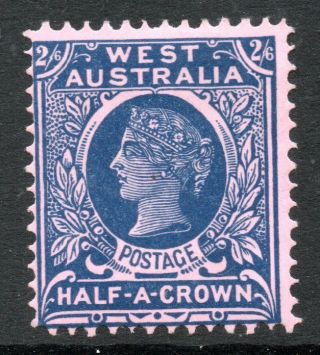 Western Australia: 1902 Qvi 2/6 Inv.  Wmk Sg 125