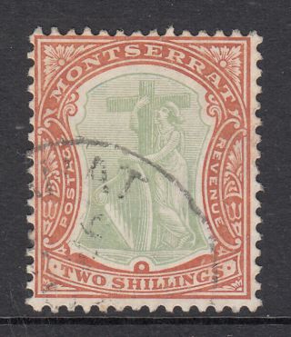Montserrat 1904 - 8 2/ - Device Of The Colony Sg 31 Cv £55