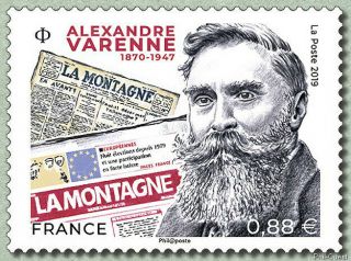 France 2019 Alexandre Varenne Political 1870 1947 Newspaper Montagne 1v Mnh