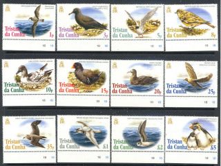 Tristan Da Cunha 2005 Birds Set Sg 813/24 Post