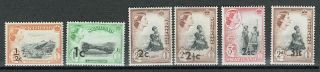 Swaziland 1961 Set Of 13 Stamps,  Never Hinged,  Cat.  Value Ca.  $ 50
