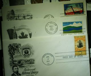 Set Of 14 U.  S.  1st Day Covers From 1967 - All Different - Unaddressed Stk Xt1b