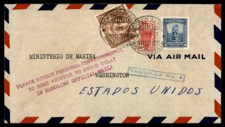 Mayfairstamps Colombia 1941 To Washington Dc Air Mail Cover Wwb29967