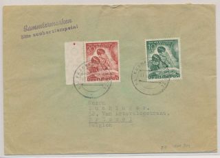 Lk51736 Germany To Brussels Belgium Fine Cover