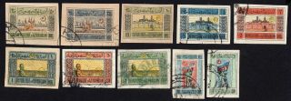 Azerbaijan Republic 1919 Complete Set Of Stamps Lapin 1 - 10 Cv=27,  50euro