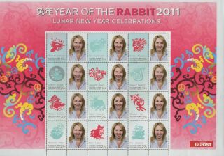Christmas Island,  Stamps,  2011,  Mi.  691 - 702 Ii.