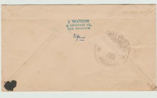 Australia 1961 FDC 5/ - NT Cattle Industry Wesley cover 2