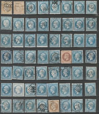 France Napoleon And Other Old Stamps Lot