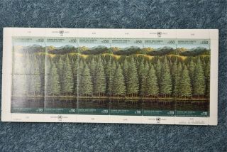 1988 Survival Of The Forests Geneva Mini Sheet - G166a - Mnh