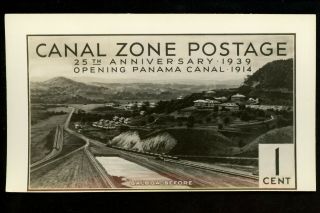 Us Postal History Canal Zone 120,  121,  124,  125,  128,  129 Cz Post Office Photos 1939