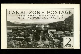 US Postal History Canal Zone 120,  121,  124,  125,  128,  129 CZ Post Office Photos 1939 2