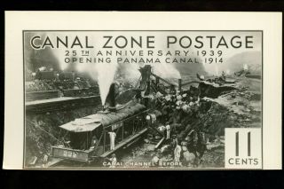 US Postal History Canal Zone 120,  121,  124,  125,  128,  129 CZ Post Office Photos 1939 5