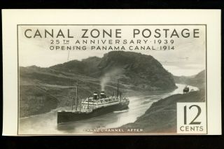US Postal History Canal Zone 120,  121,  124,  125,  128,  129 CZ Post Office Photos 1939 6