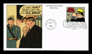 Dr Jim Stamps Us Dick Tracy American Classic Comic Strips First Day Cover