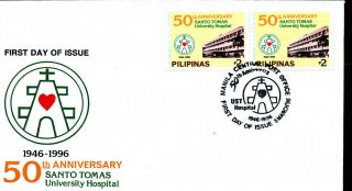 St Thomas University Hospital Health Medicine 1996 Philippines Fdc