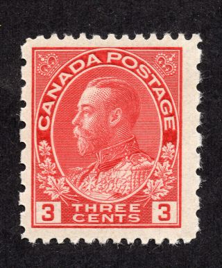 Canada 184 3 Cent King George V Admiral Issue Provisional Stamp Mnh