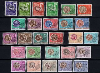P123680/ France Stamps – Pre - Cancelled – Lot 1960 - 1976 Mh 145 E