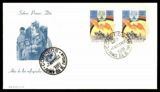 Mayfairstamps Peru 1960 United Nations Year Of The Refugee First Day Cover Wwb21