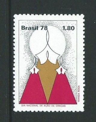 Brazil Sg1749 1979 Thankgiving Day Mnh