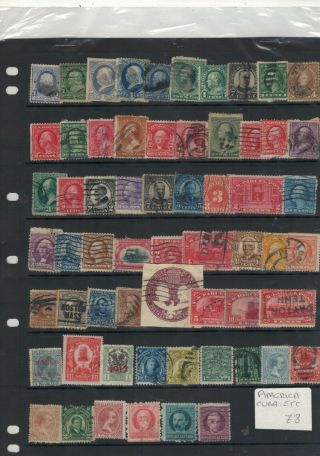 Usa,  Central & South America Lot To Sort On Five Stockpages