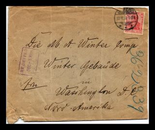 Dr Jim Stamps Gorzno Germany Tied Postal History European Size Cover