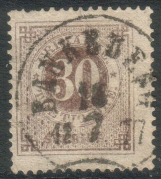 Sweden Sverige Postmark / Cancel " Bankeberg " 1877