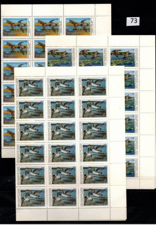 // 36x Russia - Mnh - Folded Sheets - 1990 - Birds -