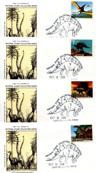 Us Event,  Stamp Collecting Month,  Dinosaurs,  Cnm (0816)