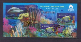 Australia Macau 2018 Stampex Great Barrier Reef Ltd Edition Day 4 Fish Mini