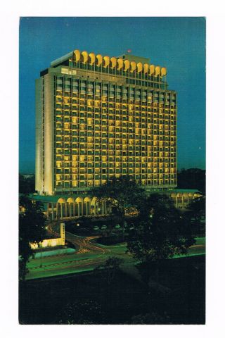 SINGAPORE Old Postcard 1975 SHANGRI LA HOTEL to Canada (B10/27) 2