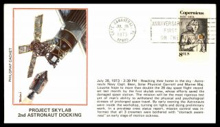 Mayfairstamps 1973 Us Florida Project Skylab 2nd Astronaut Docking Cover Wwb_389