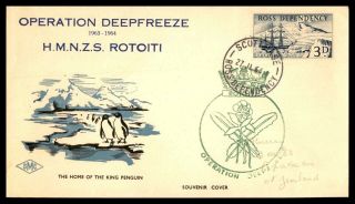 Ross Dependency Hmnzs Rotoiti Smc 1964 Operation Deep Freeze Cover