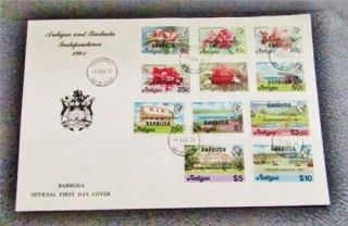 Nystamps British Antigua Stamp Early Fdc Paid: $60