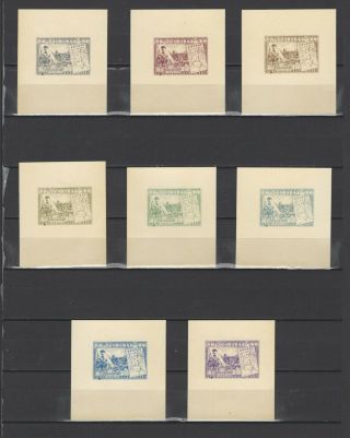 ,  1949 Mao Zedong 2 Nominal In Different Colour Thick Paper