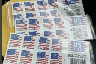 Usps Us Flag 2018 Forever Stamps (book Of 60)