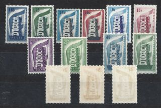 Luxembourg 1956 Europa Set Complete,  All Countries MNH (H44) 2
