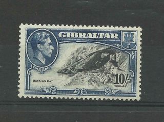 Gibraltar 1938 Gv1 10/ - High Value Perf 13 Umm / Mnh