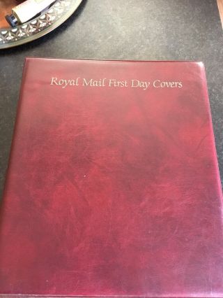Royal Mail First Day Cover Album 15 Sleeves Holds 60 Covers