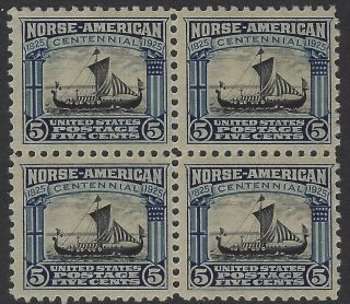Us Stamps - Sc 621 - Block Of 4 - Never Hinged - Mnh - Vf (e - 210)