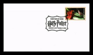Dr Jim Stamps Us Harry Potter Fawkes Uncacheted Fdc Cover Special Cancel
