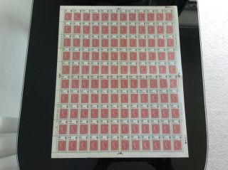 Qe2 1970 Philympia 1/6d Value In Complete Sheet Of 120 Nhm