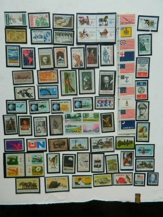 Us 79 Different 6c Single Stamps Nh All In Mounts (lot V)