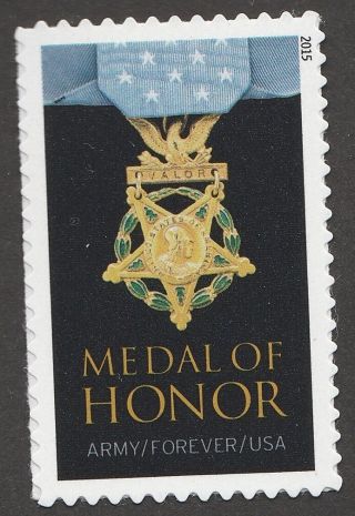 Us 4823b Medal Of Honor Vietnam War Army Forever Single (1 Stamp) Mnh 2015