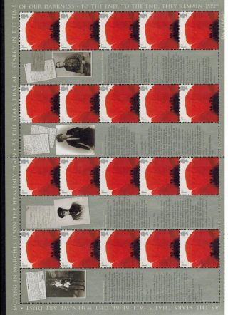 Ls43 Letters From The Front 2007 Generic Smilers Full Sheet