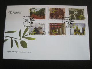 Portugal Fdc,  2008 The History Of Olive Oil