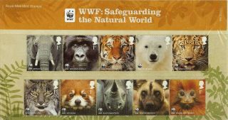 Gb Presentation Pack No 454 Wwf:safeguarding The Natural World 22/03/2011