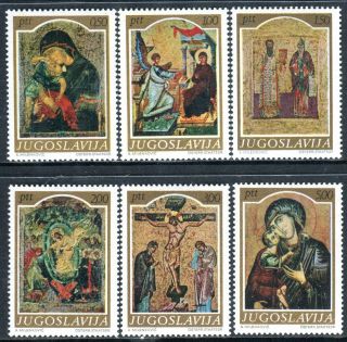 1268 - Yugoslavia 1968 - Medieval Icons - Mnh Set